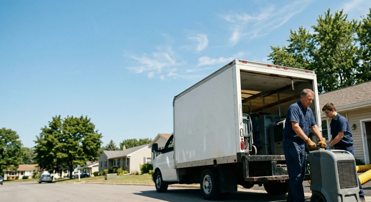 Water Damage Cleanup in Burkettsville, OH near me
